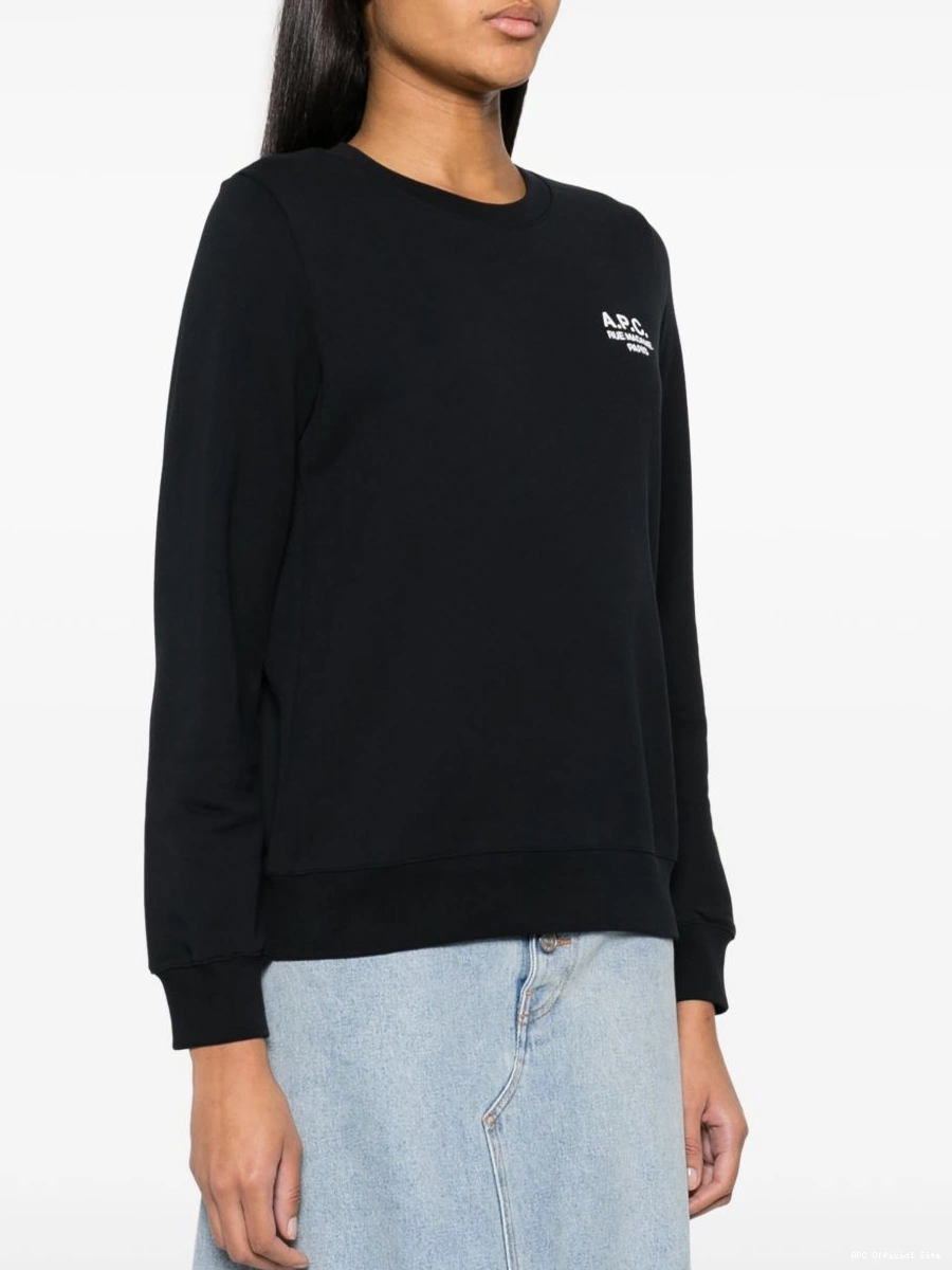 Cheap logo-embroidered A.P.C. Women sweatshirt Skye 0502